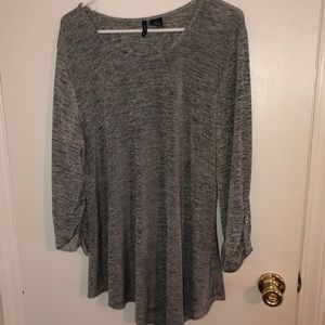 New Directions Dress 3/4 Sleeve Tunic Top